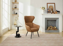 Nantes Fabric Tan Chair - 1