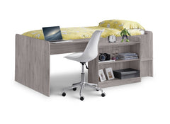 Neptune Grey Oak Mid-Sleeper - 1