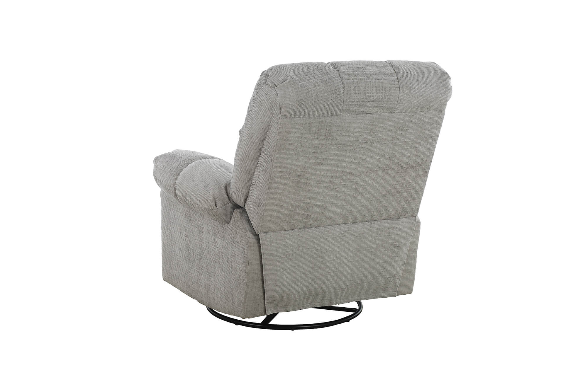 Nellie Grey Glider Chair - rear