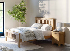 Normandy Bed & Bedside - room