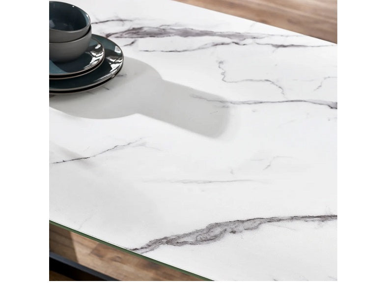 Olympus White Marble - effect