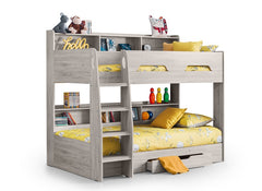 Orion Grey Oak Bunk Bed - 1