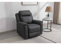 Orwell Fabric Powered Reclining Armchair