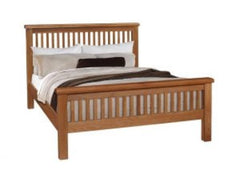 Oscar Vertically Slatted Bed Frame