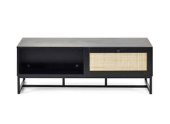 Padstow Black Coffee Table - front