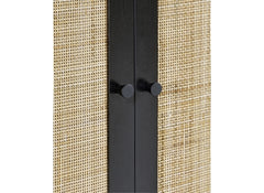 Padstow Black Wardrobe - handle