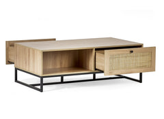 Padstow Oak Coffee Table - detail