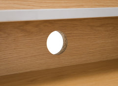 Palmer Desk - cable hole