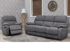 Parker Fabric 3+RR Sofa - room