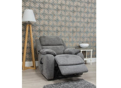 Parker Grey Fabric armchair