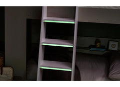 Parsec Taupe Bunk Bedroom - detail