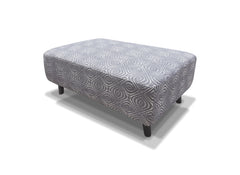 Poppy Grey Footstool