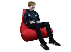 Quilted Red Bean Bag - 1