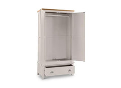 Rchmond 2 Dr 1 Drw Wardrobe - inside