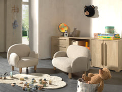 Rocky Sofa Simple Mini Bouclé Davis Beige (VIP)