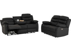 Roma Powered Reclining 2PP+3PP Sofas - Electric Powered Recliner Living Room Sofas