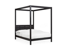 Roxanne Black Canopy Bed