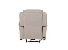 Russo Fabric Powered Armchair - Mushroom