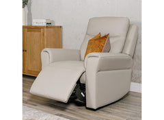 Russo Faux Leather Stone Chair - room
