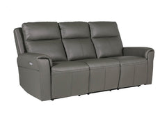 Russo 3RR Ash Faux Leather Sofa - room