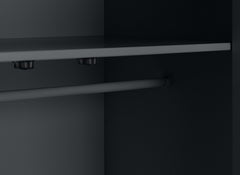 Radley Anthracite Wardrobe - shelf