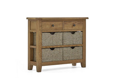 Burford Console Table W/Baskets