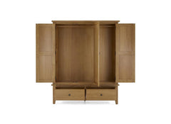 Burford Triple Wardrobe - interior