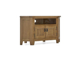 Burford Corner TV Unit - with doors