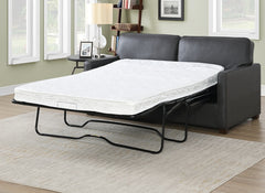 Raphael Grey Sofa Bed - open