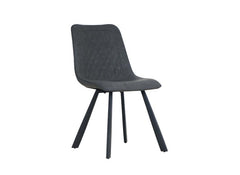 Manor 1.8 m Dining Table W/Bench & Retro Grey Chairs