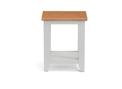 Richmond Grey & Oak Lamp Table - 1