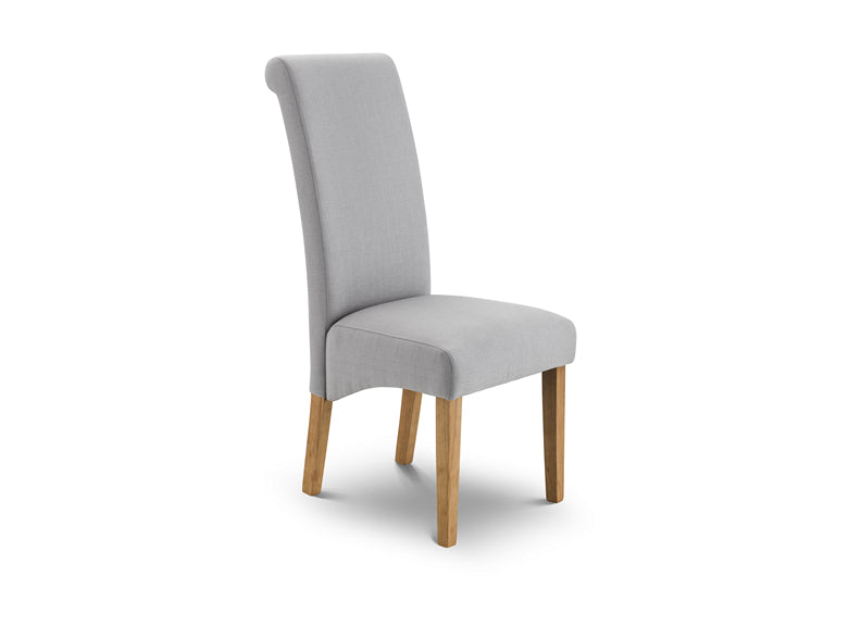 Rio Scrollback Fabric Dining Chair