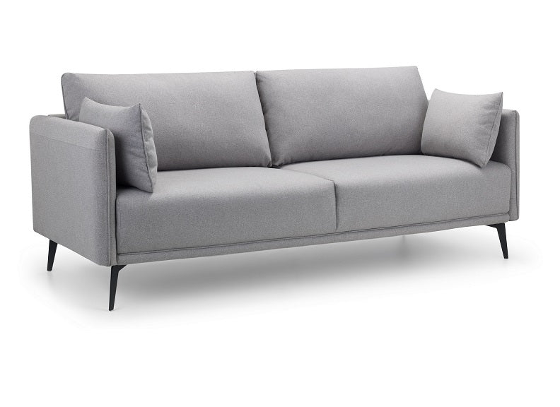 Rohe Grey Three Seat Sofa - 1