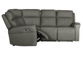 Russo Four Piece Leather Corner Sofa