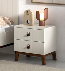 Sezane Nightstand Clay/Walnut (VIP)