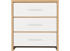 Seville Three Drawer Chest - front