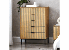 Sia Five Drawer Chest Of Drawers - room
