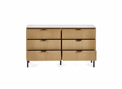 Sia Wide Chest Of Drawers - open