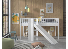 Scott Mid-Sleeper Bed With Slide - 2