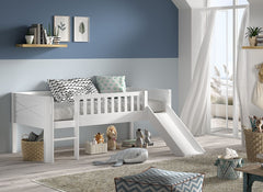 Scott White Low Sleeper With Slide