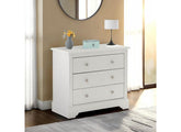 Stratford Three Drawer Bedroom Chest – Modern Storage for Bedrooms