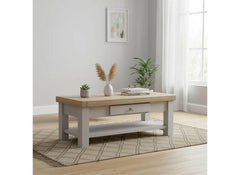 Salcombe Grey Coffee Table - room