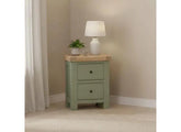 Salcombe Sage Bedside Table - Elegant, Modern & Built to Last