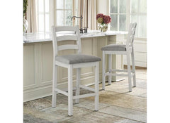 Salcombe Grey Bar Stool – Elegant, Modern & Built to Last