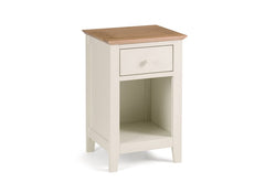 Salerno Ivory & Oak Bedside