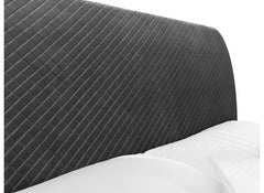 Sanderson Quilted Bed - headboard