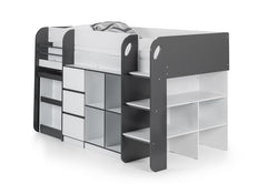 Saturn Mid-Sleeper Bed - closed