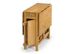 Savoy Foldaway Dining Oak - closed