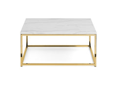 Scala White & Gold Coffee Table - 1