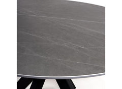 Lunar Stone 1.8 m Oval Dining Table